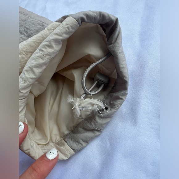 NIKE Air Jordan Cozy Girl Women's Puffy Jogger Utility Pants White Grey Size XS - Picture 9 of 12